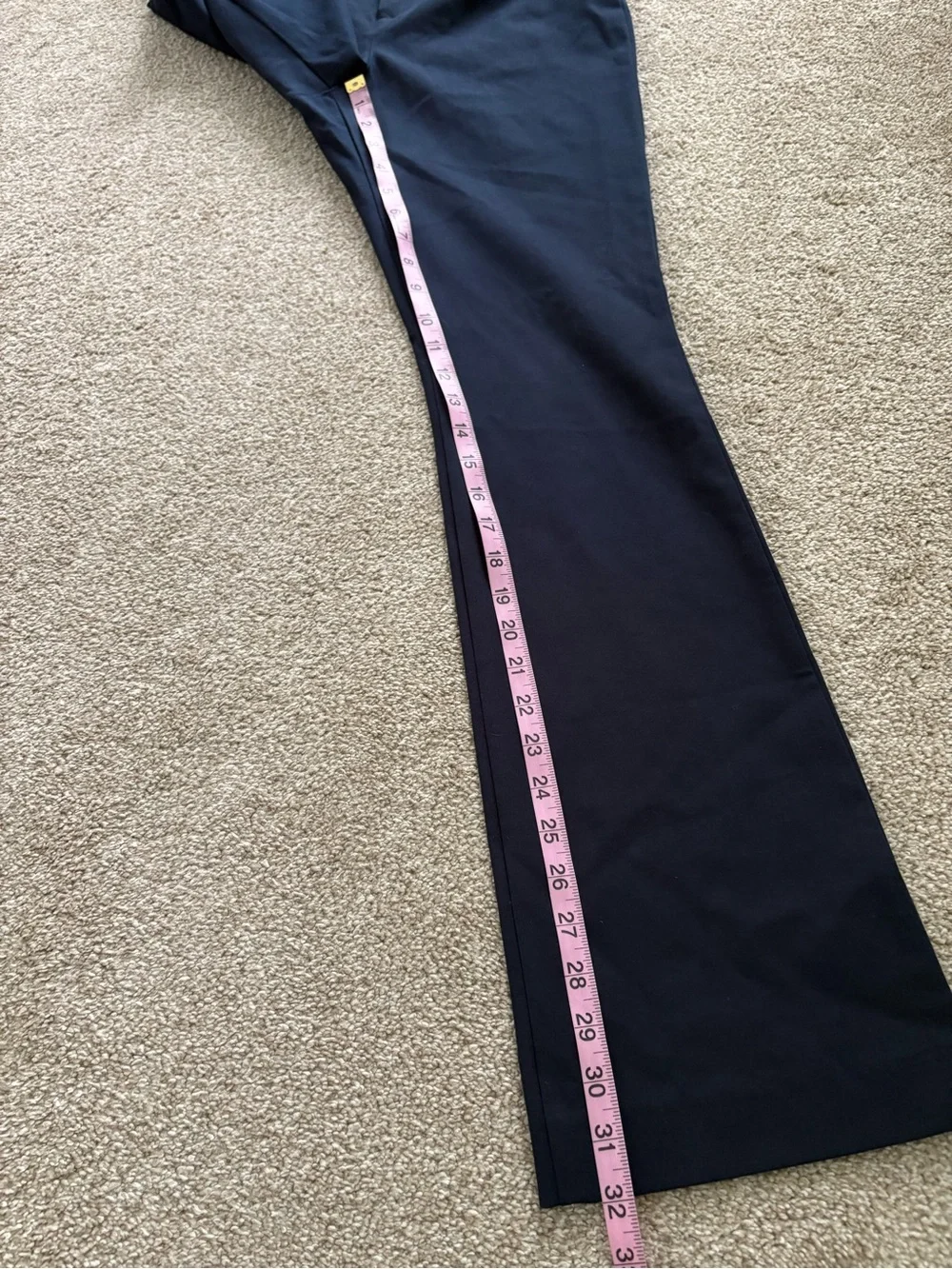 Old Navy Dark Blue Pixie Flare High-Rise Dress Pants Size 6 NWT Business Casual